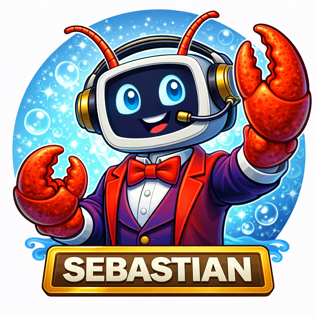 Illustrated portrait of Sebastian, the AI revenue operations agent